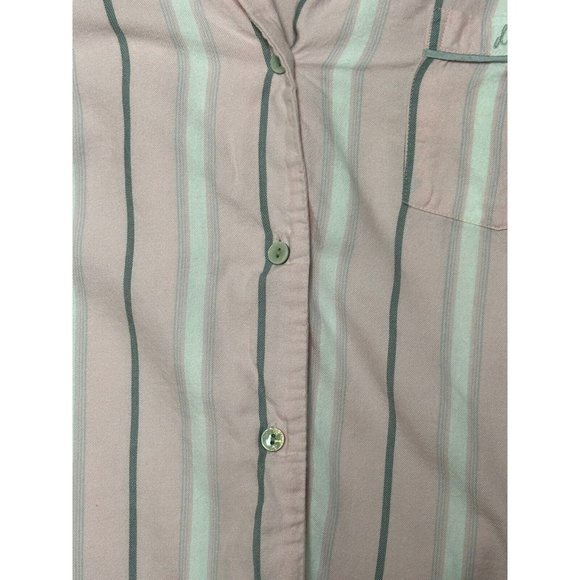 Victoria's Secret Pajama PJ Top Shirt Pink White Grey Ladies Size Small Dream - Picture 5 of 8